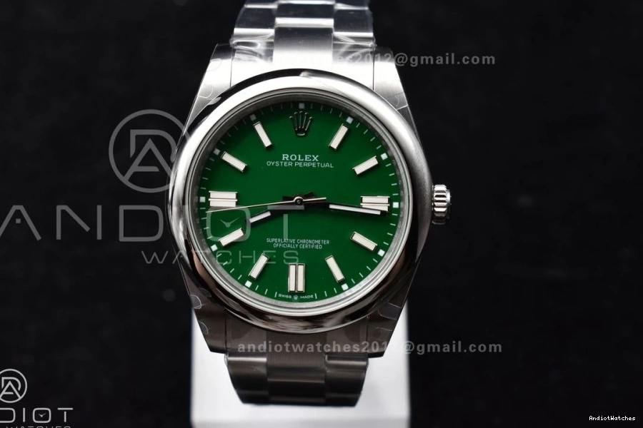 Best 942 Dial Edition 41mm Oyster 904L Perpetual Green A Steel 124300 1:1 DIWF Attractive 1102